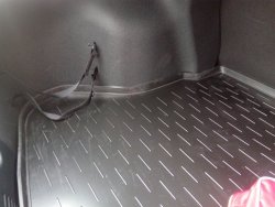 1 239 р. Коврик в багажник Aileron  KIA Rio  4 FB (2016-2024). Увеличить фотографию 3