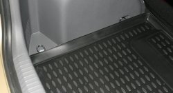 1 249 р. Коврик в багажник Element (полиуретан) KIA Rio 2 JB дорестайлинг, хэтчбэк 5 дв. (2005-2009). Увеличить фотографию 3