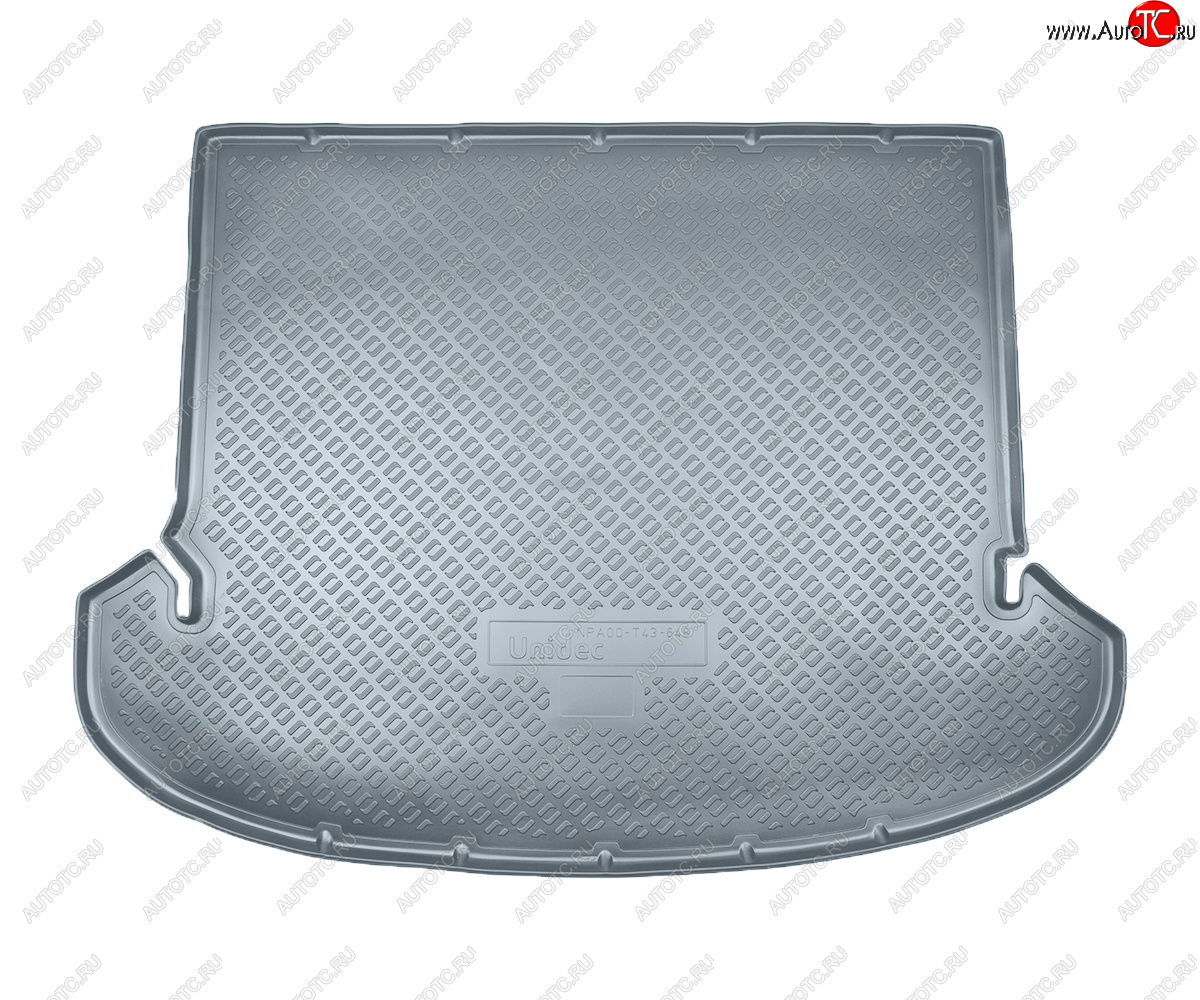 1 899 р. Коврик багажника Norplast Unidec (7 мест, сложенный 3 ряд)  KIA Sorento  XM (2009-2015) (серый)