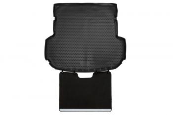 799 р. Коврик в багажник Element (полиуретан, с защитным ковриком)  KIA Sorento  UM/Prime (2014-2020). Увеличить фотографию 1