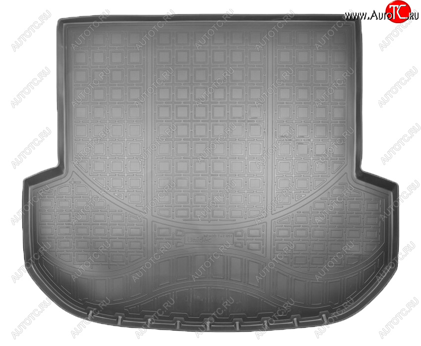 1 799 р. Коврик в багажник Norplast Unidec (5 мест)  KIA Sorento  UM/Prime (2014-2020) (Цвет: черный)