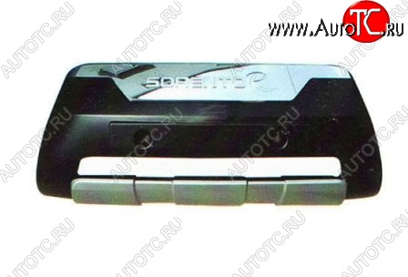 14 399 р. Накладка на передний бампер CT KIA Sorento XM рестайлинг (2012-2015) (Неокрашенная)
