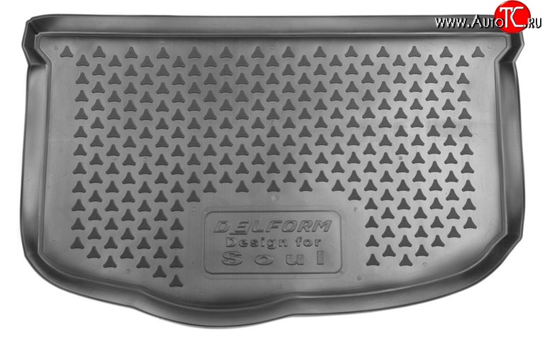859 р. Коврик в багажник Delform (полиуретан) KIA Soul 2 PS дорестайлинг (2014-2016)