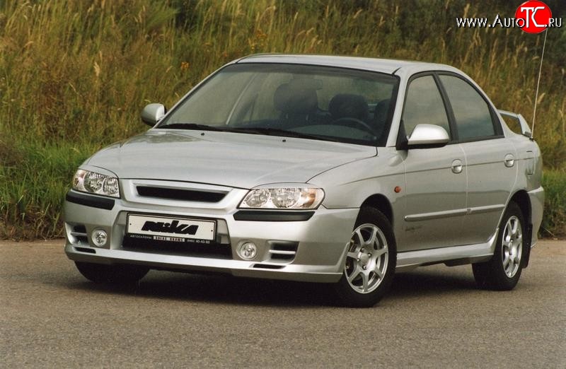 Реснички на фары Фанат KIA Spectra (2000-2009) (Неокрашенные)