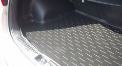 1 099 р. Верхний коврик в багажник Aileron (полиуретан, бежевый)  KIA Sportage  4 QL (2016-2018). Увеличить фотографию 2