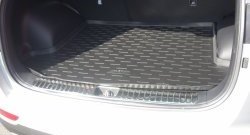 1 099 р. Верхний коврик в багажник Aileron (полиуретан, бежевый)  KIA Sportage  4 QL (2016-2018). Увеличить фотографию 3