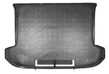 2 899 р. Коврик в багажник Norplast  KIA Sportage  4 QL (2016-2022) (Черный с фартуком). Увеличить фотографию 1