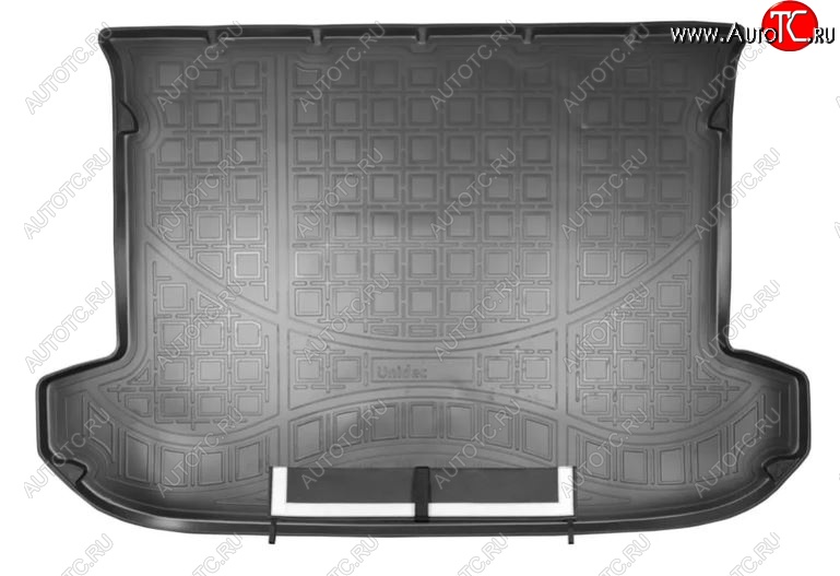 2 899 р. Коврик в багажник Norplast  KIA Sportage  4 QL (2016-2022) (Черный с фартуком)