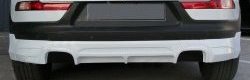7 799 р. Накладка на задний бампер JSW Style KIA Sportage 3 SL дорестайлинг (2010-2014) (Неокрашенная). Увеличить фотографию 1
