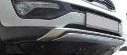 18 399 р. Накладка на передний бампер CT  KIA Sportage  3 SL (2010-2014) (Неокрашенная). Увеличить фотографию 1