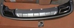 18 399 р. Накладка на задний бампер CT  KIA Sportage  3 SL (2010-2016) (Неокрашенная). Увеличить фотографию 2