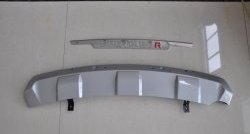3 749 р. Диффузор на задний бампер SuvStyle KIA Sportage 3 SL рестайлинг (2014-2016) (Неокрашенная). Увеличить фотографию 1