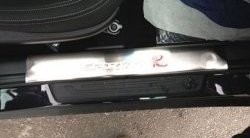 6 299 р. Накладки на порожки автомобиля СТ KIA Sportage 3 SL дорестайлинг (2010-2014). Увеличить фотографию 3