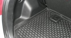 1 549 р. Коврик в багажник (хетчбек) Element (полиуретан) KIA Venga дорестайлинг (2009-2015). Увеличить фотографию 4