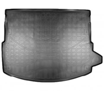 3 099 р. Коврик багажника Norplast Unidec  Land Rover Discovery Sport  L550 (2014-2019) (Черный, с погрузочным ковриком (фартуком)). Увеличить фотографию 1