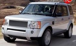 8 949 р. Решётка радиатора Stormer Style  Land Rover Discovery  3 L319 (2004-2009) (Металлическая сетка, Неокрашенная). Увеличить фотографию 1