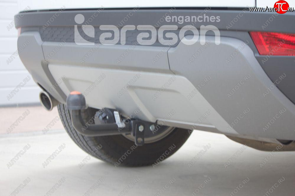 14 549 р. Фаркоп Aragon Land Rover Range Rover Evoque 1 L538 дорестайлинг 3 дв. (2011-2015) (шар А)
