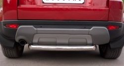 Одинарная защита заднего бампера из трубы диаметром 76 мм (Prestige u Pure) Russtal Land Rover Range Rover Evoque 1 L538 дорестайлинг 5 дв. (2011-2015)