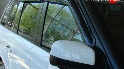 2 989 р. Дефлекторы окон (ветровики) Novline 4 шт.  Land Rover Range Rover Sport  1 L320 (2005-2013). Увеличить фотографию 1