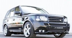 5 199 р. Пороги накладки HAMANN CONQUEROR I  Land Rover Range Rover Sport  1 L320 (2005-2009) (Неокрашенные). Увеличить фотографию 3