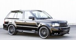 5 199 р. Пороги накладки HAMANN CONQUEROR I Land Rover Range Rover Sport 1 L320 дорестайлинг (2005-2009) (Неокрашенные). Увеличить фотографию 6