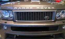 8 949 р. Решётка радиатора Stormer Land Rover Range Rover Sport 1 L320 дорестайлинг (2005-2009) (Неокрашенная). Увеличить фотографию 3