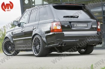 6 999 р. Спойлер HAMMAN Land Rover Range Rover Sport 1 L320 дорестайлинг (2005-2009) (Неокрашенный). Увеличить фотографию 2