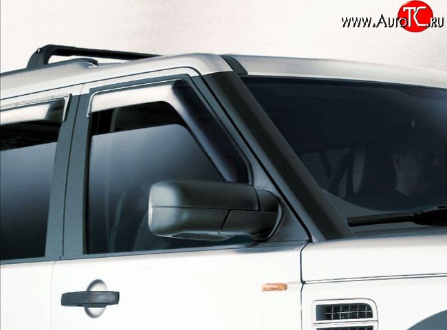 1 649 р. Комплект дефлекторов окон (рестайлинг) SkyLine  Land Rover Range Rover  3 L322 (2002-2012)