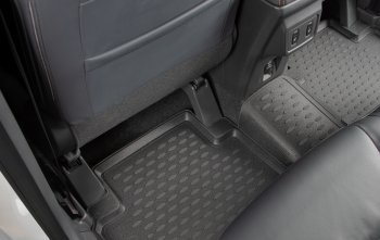 1 199 р. Комплект 3D ковриков салона TRIUMF  Lexus GX  460 (2013-2024) (Черные). Увеличить фотографию 4
