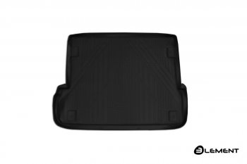 Коврик багажника Element (полиуретан) 7 мест Lexus GX 460 2 J150 2-ой рестайлинг (2019-2024)  (Черный)
