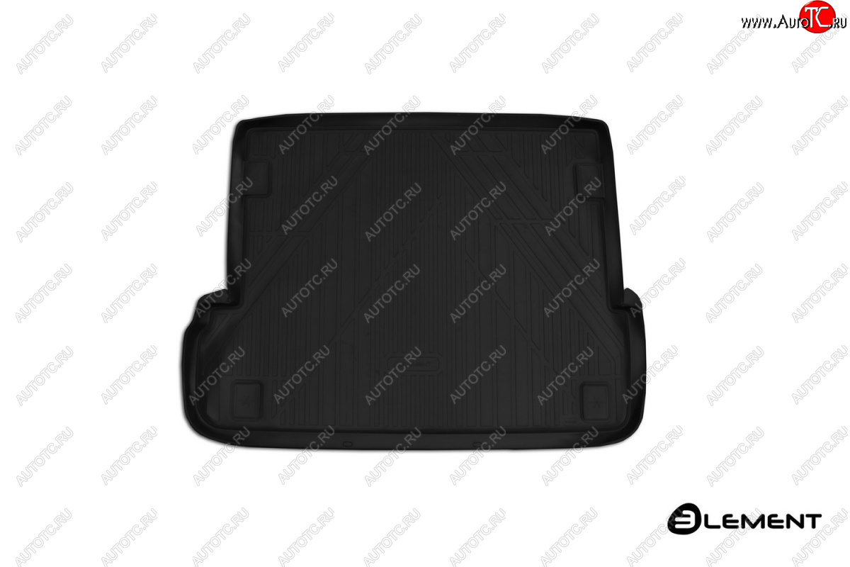 1 579 р. Коврик багажника Element (полиуретан) 7 мест  Lexus GX  460 (2013-2024) (Черный)