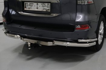 20 999 р. Фаркоп (тягово-сцепное устройство) TCC (надпись Lexus) Lexus GX 460 2 J150 2-ой рестайлинг (2019-2024) (Оцинкованный, шар E). Увеличить фотографию 1