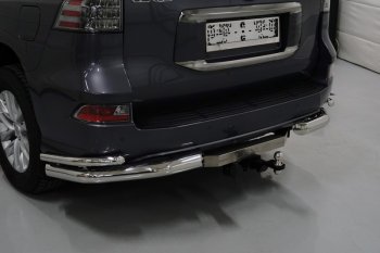 23 649 р. Фаркоп (тягово-сцепное устройство) TCC (надпись Lexus)  Lexus GX  460 (2019-2024) (Оцинкованный, шар E - нержавейка). Увеличить фотографию 1