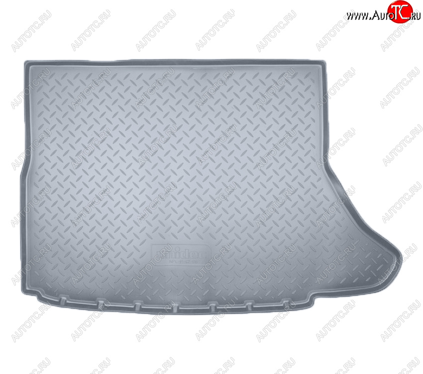 2 099 р. Коврик багажника Norplast Unidec  Lexus CT200h  A10 (2011-2013) (Цвет: серый)