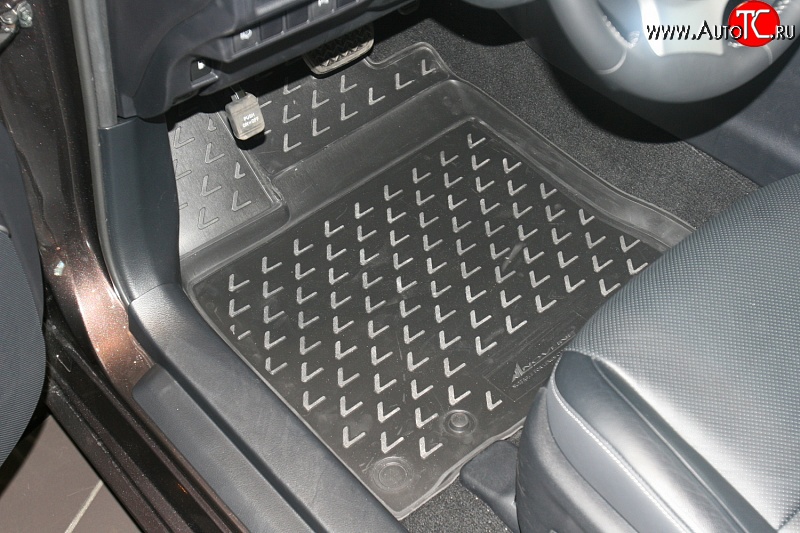 3 879 р. Коврики в салон Element 4 шт. (полиуретан)  Lexus CT200h  A10 (2011-2013)