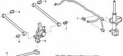 389 р. Полиуретановая втулка стабилизатора задней подвески Точка Опоры Toyota Caldina T190 дорестайлинг универсал (1992-1995). Увеличить фотографию 2