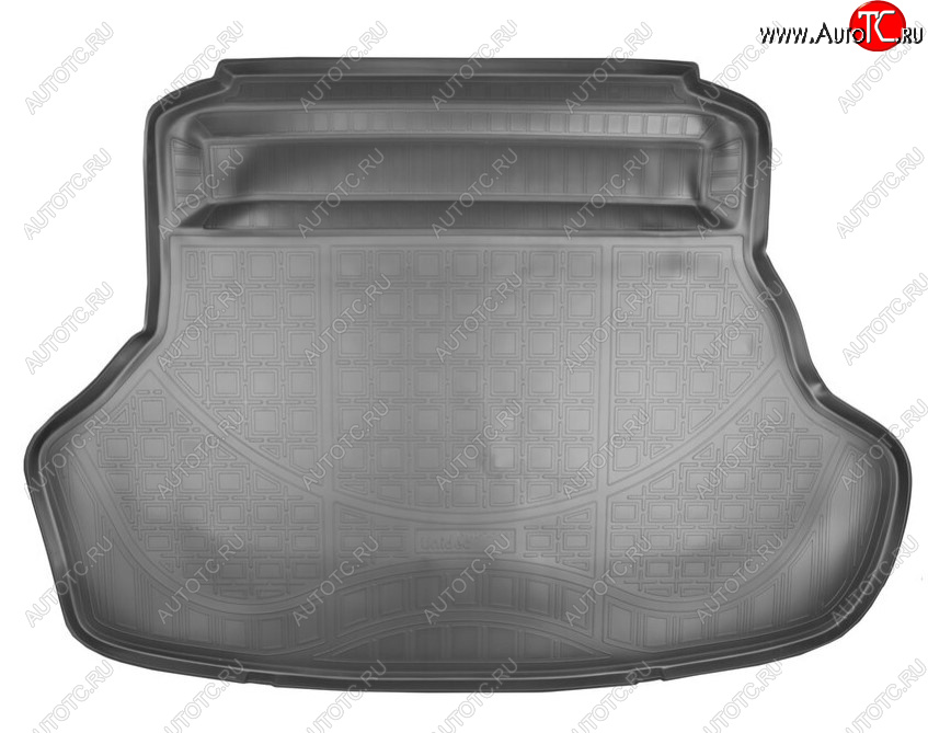1 899 р. Коврик в багажник Norplast Unidec Lexus ES 300h 6 XV60 дорестайлинг (2012-2015) (Цвет: черный)