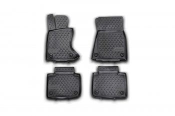 Комплект ковриков в салон (полиуретан, чёрные) Element Lexus (Лексус) GS (ГС)  350 (2012-2024) 350
