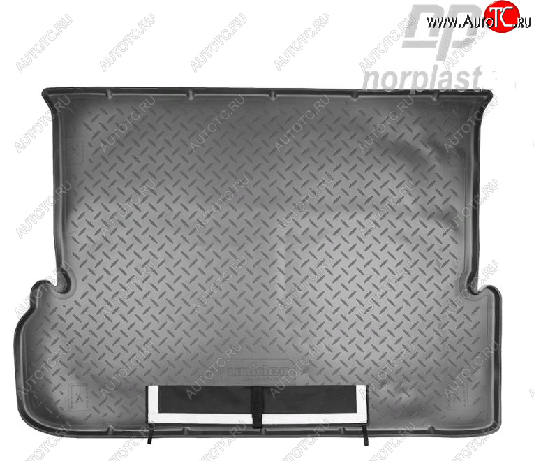 2 899 р. Коврик багажника Norplast Lexus GX 460 2 J150 дорестайлинг (2009-2013) (Черный, с погрузочным ковриком (фартуком))