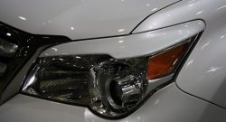 4 849 р. Реснички на фары F-SPORT Lexus GX 460 2 J150 дорестайлинг (2009-2013) (Неокрашенные). Увеличить фотографию 1