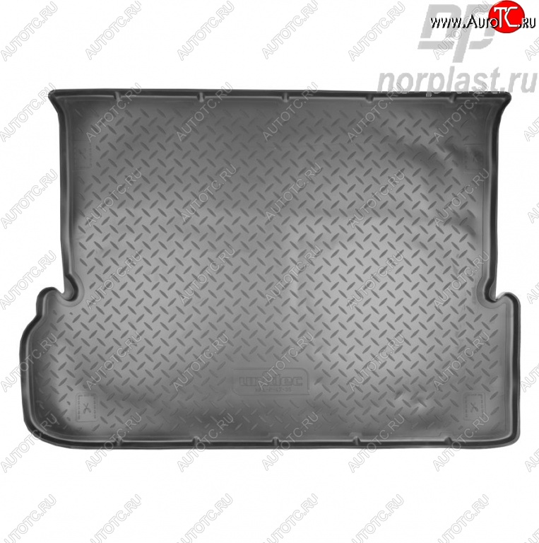 1 699 р. Коврик в багажник Norplast Unidec (7 мест)  Lexus GX  460 (2009-2013) (Цвет: черный)