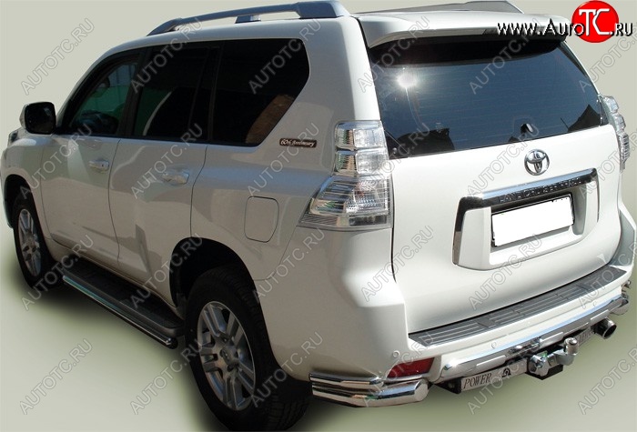 6 999 р. Фаркоп Лидер Плюс Toyota Land Cruiser Prado J150 дорестайлинг (2009-2013) (Без электропакета)