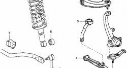 779 р. Полиуретановый сайлентблок амортизатора передней подвески Точка Опоры Toyota Chaser (1992-1996). Увеличить фотографию 2