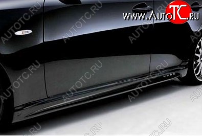 8 599 р. Пороги накладки CT Lexus IS 250 XE20 седан доресталийнг (2005-2013) (Неокрашенные)