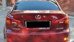 4 699 р. Лип спойлер F-SPORT Lexus IS250 XE20 седан дорестайлинг (2005-2013) (Неокрашенный). Увеличить фотографию 2