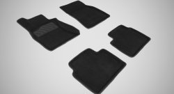 4 499 р. Комплект ковриков в салон Seintex 3D (текстиль) Lexus LS 460 XF40 1-ый рестайлинг (2009-2012) (черные). Увеличить фотографию 1