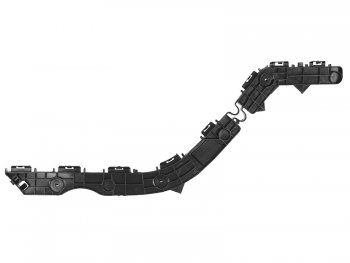 1 019 р. Левый кронштейн заднего бампера SAT Lexus LX 570 J200 2-ой рестайлинг (2015-2024). Увеличить фотографию 1