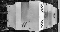 6 599 р. Защита картера двигателя Russtal  Lexus LX  450d (2015-2024). Увеличить фотографию 1