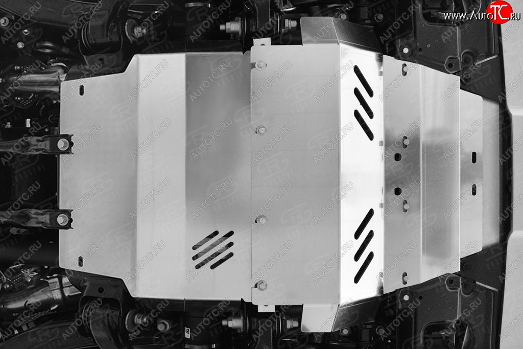 6 599 р. Защита картера двигателя Russtal  Lexus LX  450d (2015-2024)