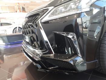 45 999 р. Юбка переднего бампера HEMMES Lexus LX 450d J200 (2015-2024) (Неокрашенная). Увеличить фотографию 14